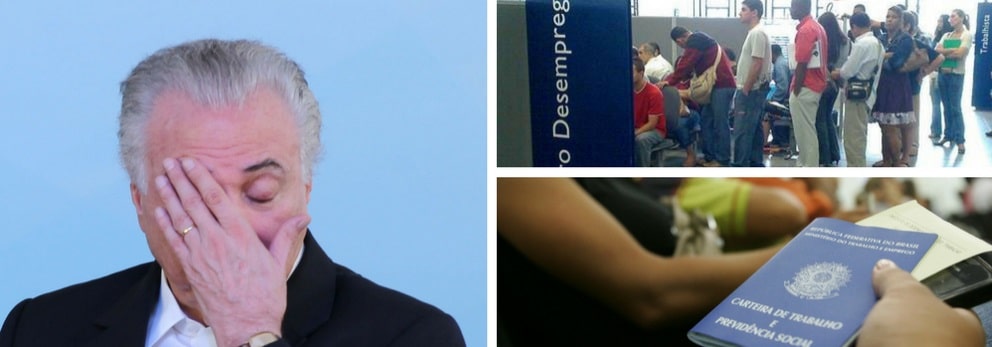 COM TEMER, DESEMPREGO DE JOVENS NO BRASIL É O MAIOR EM 27 ANOS